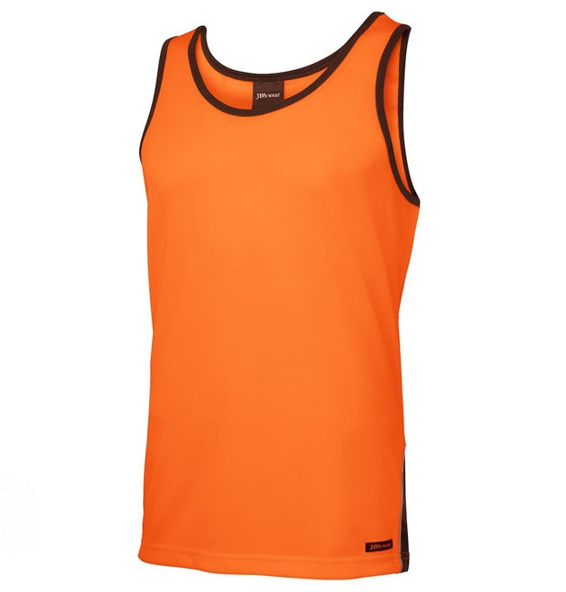 JB's Contrast Singlet - Orange