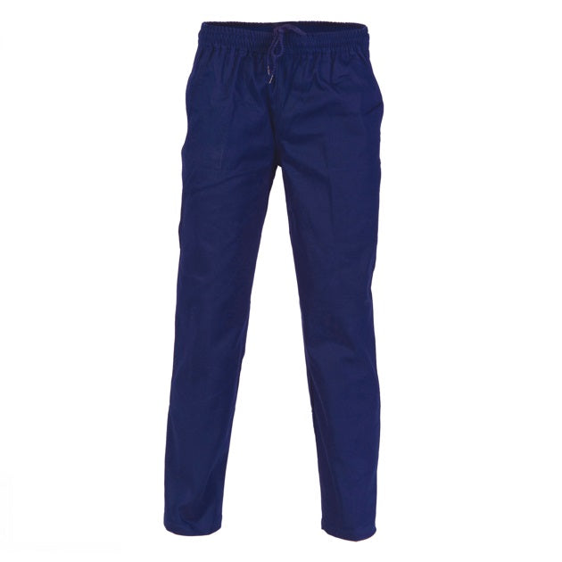 dnc elastic waist drill pants