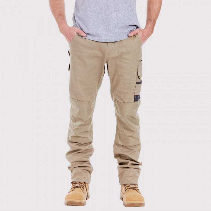 tradie cargo pants khaki