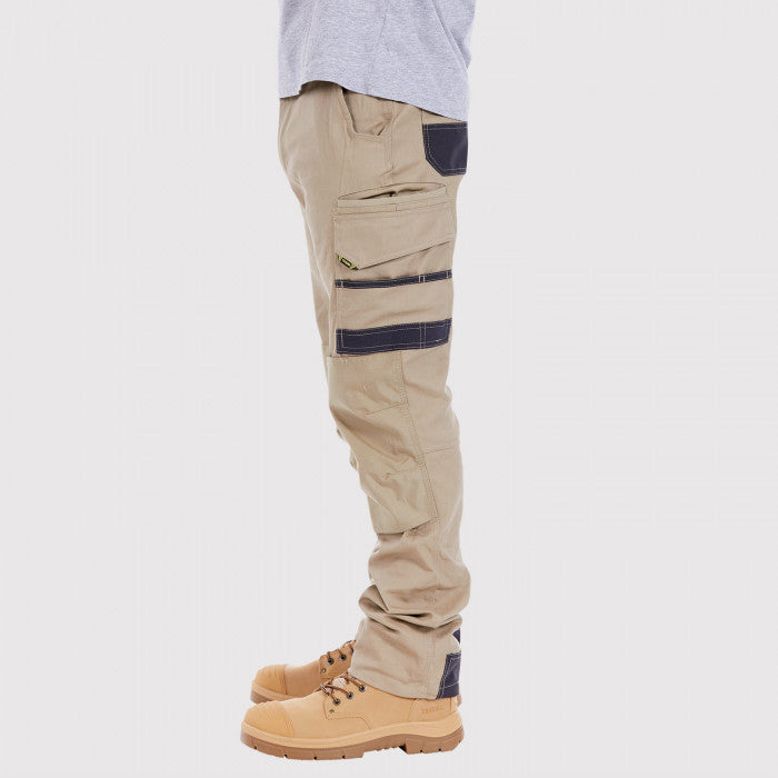 tradie cargo pants khaki