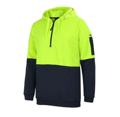 Jb&#8217;s half zip hoodie Lime Navy