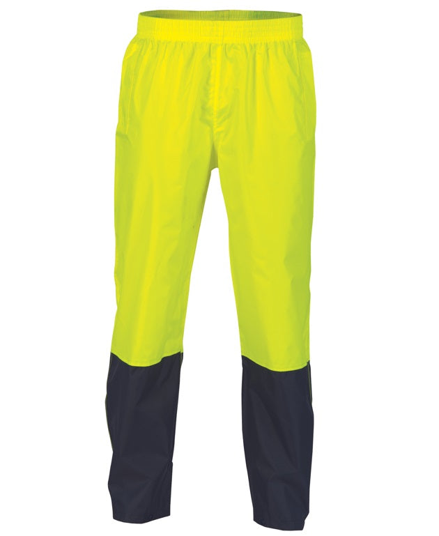 DNC two tone rain pants yellow