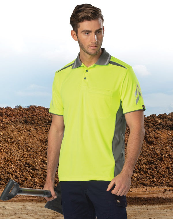 aiw unisex cooldry vented polo model