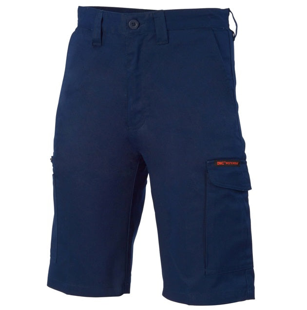 dnc digga medium weight cargo shorts navy