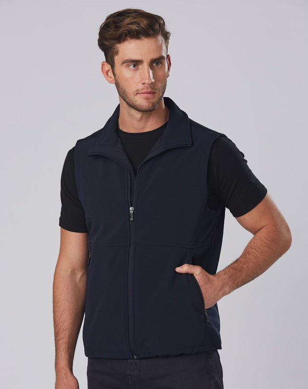 mens softshell vest
