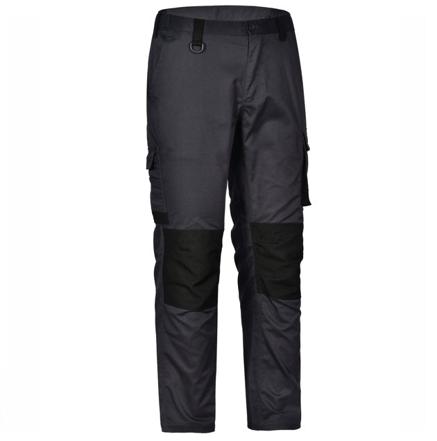 aiw unisex utility stretch cargo pants charcoal