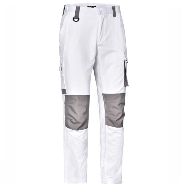 aiw unisex utility stretch cargo pants white
