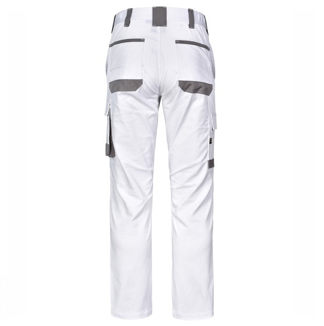 aiw unisex utility stretch cargo pants white