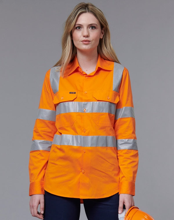 aiw vicrail unisex safety shirt model