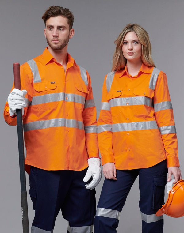 aiw vicrail unisex safety shirt models