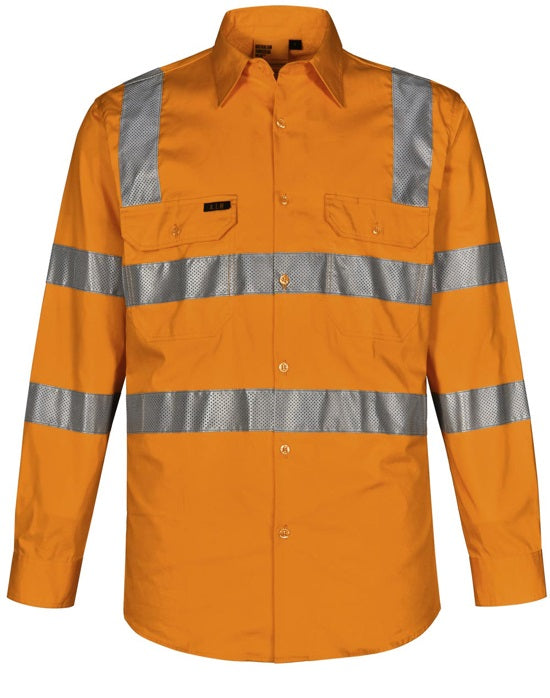 aiw vicrail unisex safety shirt front