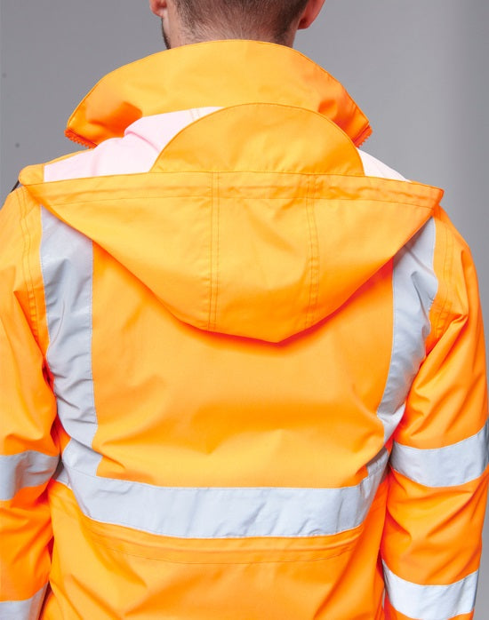 aiw vicrail unisex safety jacket hood