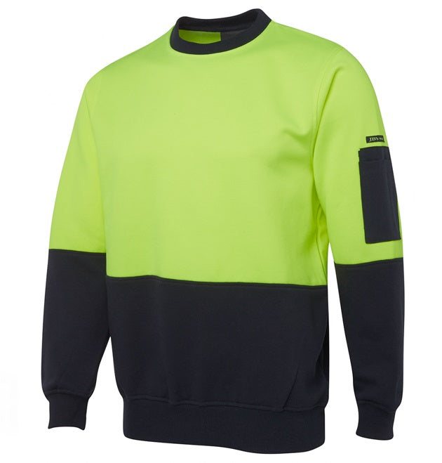 jbs hi vis crew neck jumper