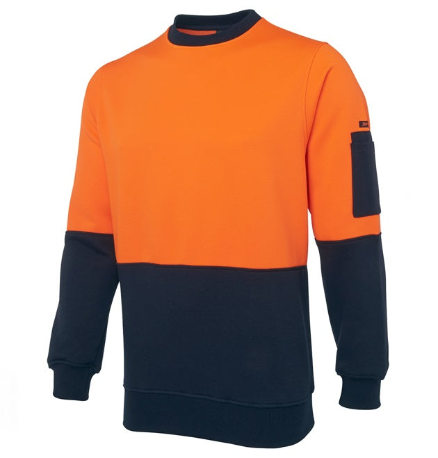 jbs hi vis crew neck jumper