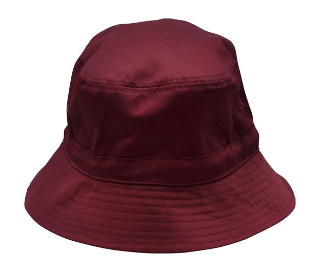 aiw kids bucket hat maroon