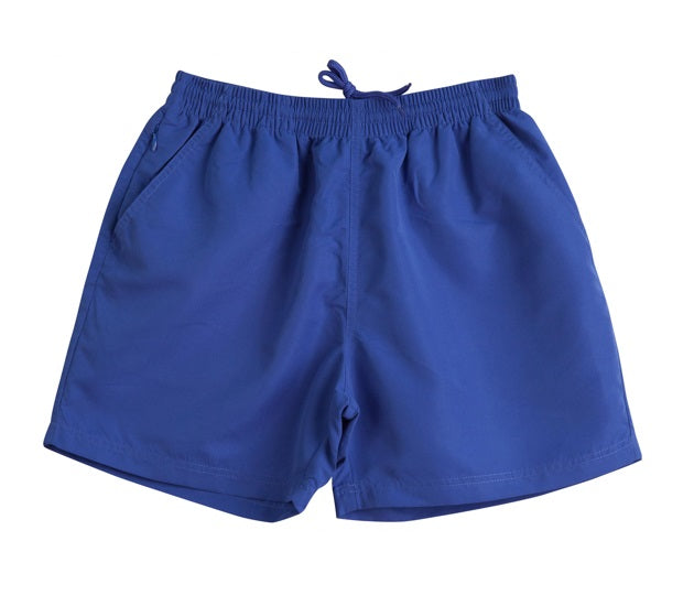 aiw kids sport shorts royal