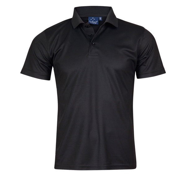 aiw kids verve polo black