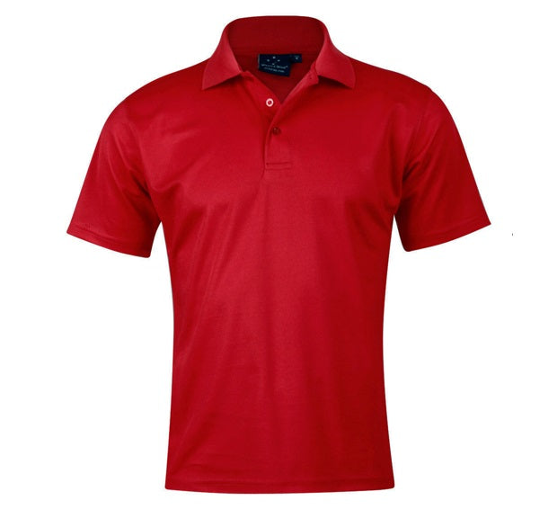 aiw kids verve polo navy red