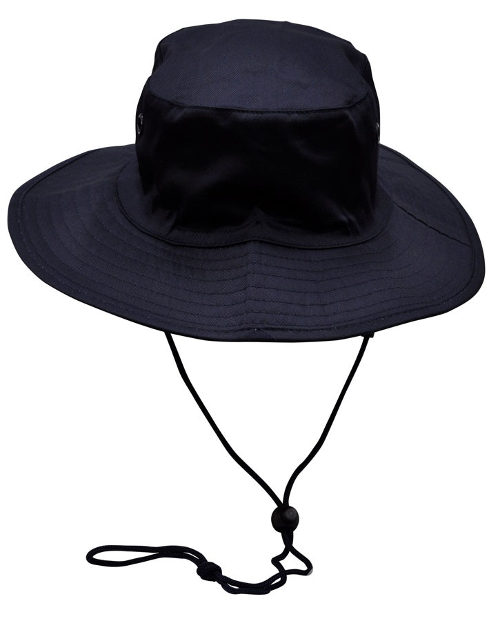 aiw surf hat with strap navy