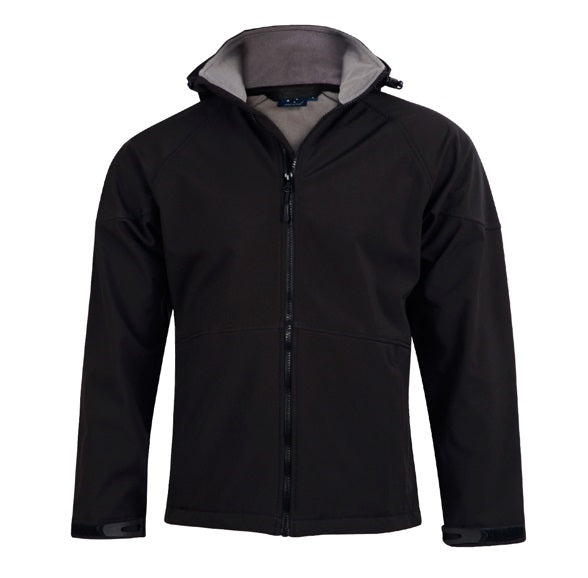 aiw kids softshell jacket black charcoal