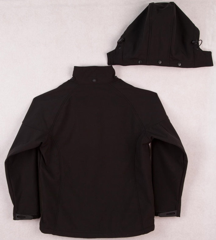 aiw kids softshell jacket detachable hood