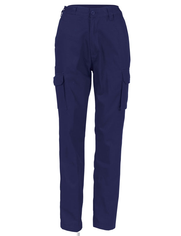 dnc ladies cotton drill cargo pants