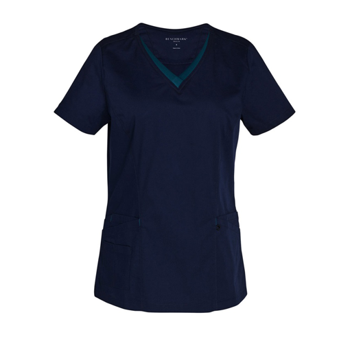 aiw-ladies-contrast-scrubs-top