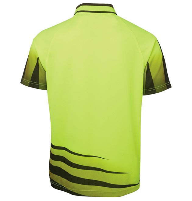 jbs short sleeve rippa polo lime
