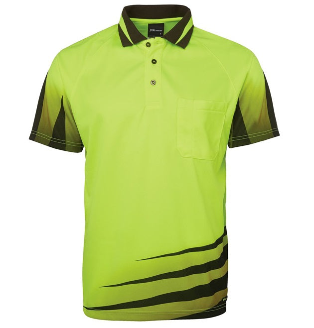 jbs short sleeve rippa polo lime