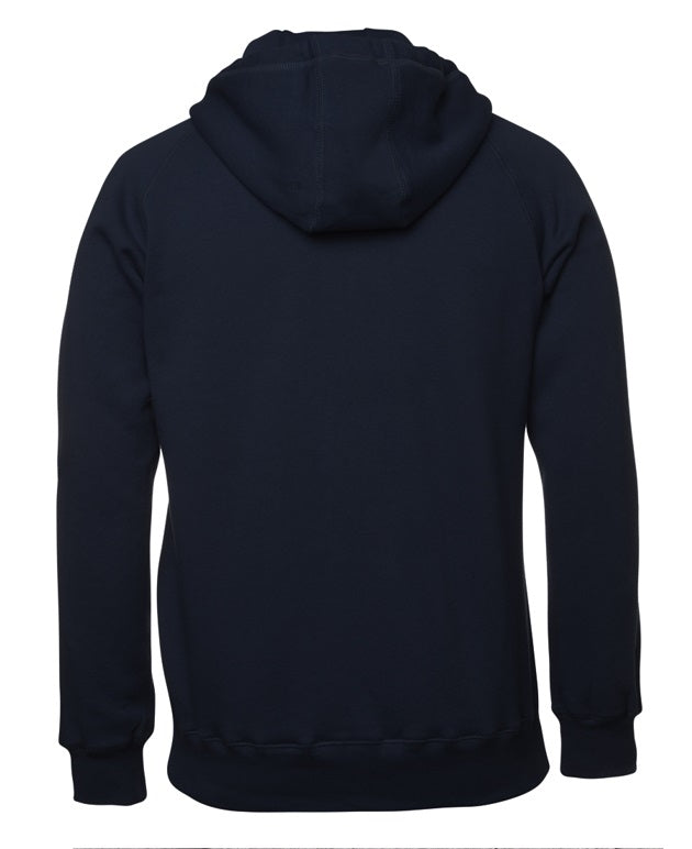 jb's colors of of cotton full zip hoodie navy