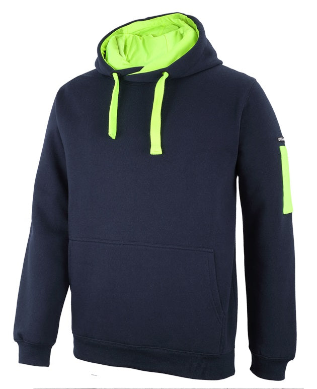 Jb's Trade Hoodie - Lime/Navy