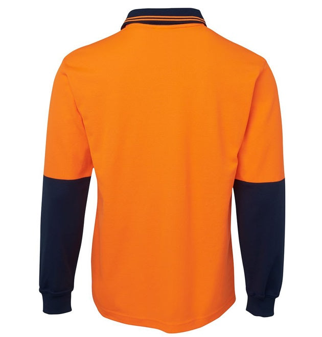 JB's long sleeve cotton back polo