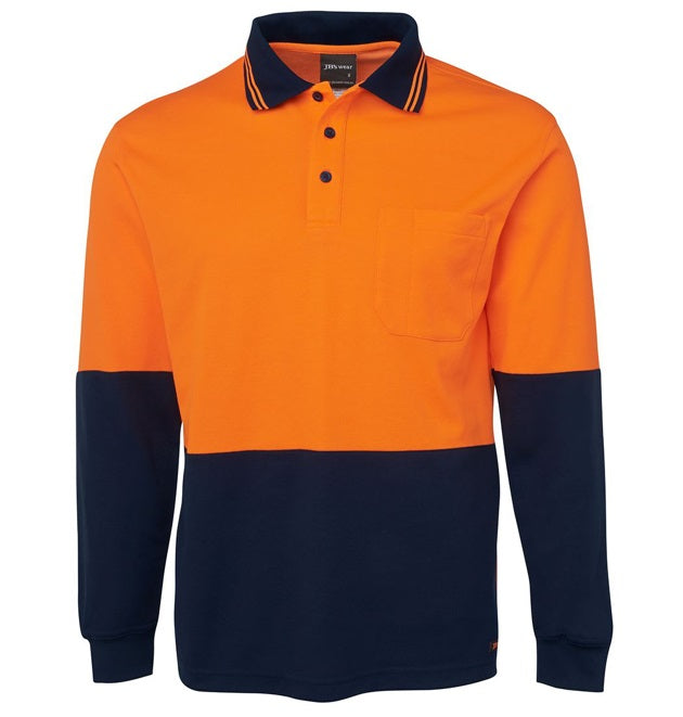 JB's long sleeve cotton back polo