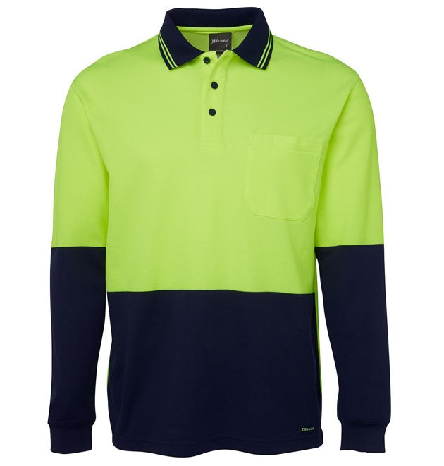 JB's long sleeve cotton back polo