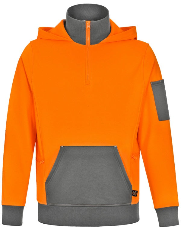 aiw unisex premium fleece hoodie orange