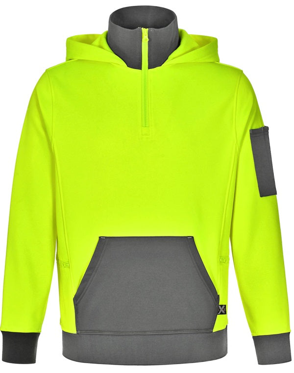 aiw unisex premium fleece hoodie yellow