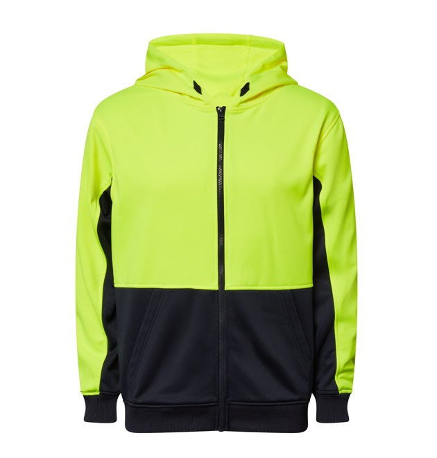 ncc zip hoodie lime
