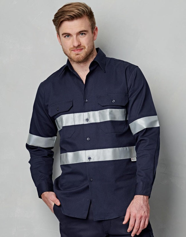 aiw-cotton-dn-work-shirt-model