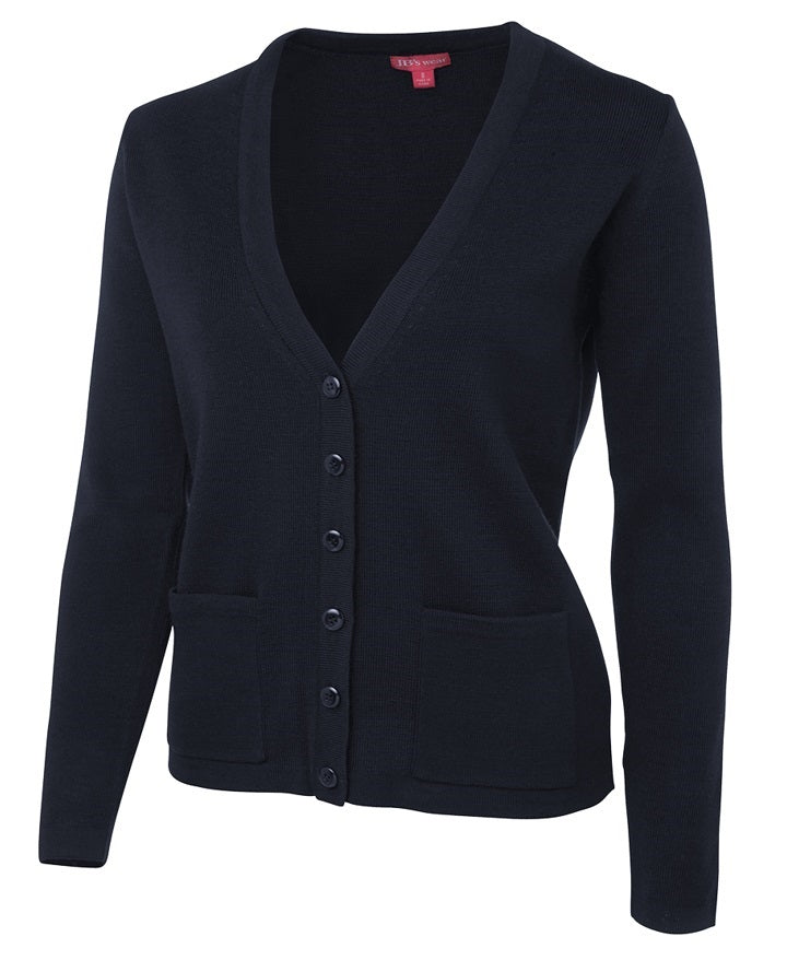JB's Ladies Knitted Cardigan Navy