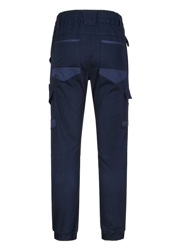 AIW Unisex Stretch Cuffed Work Pants Navy