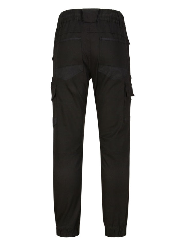 AIW Unisex Stretch Cuffed Work Pants Black