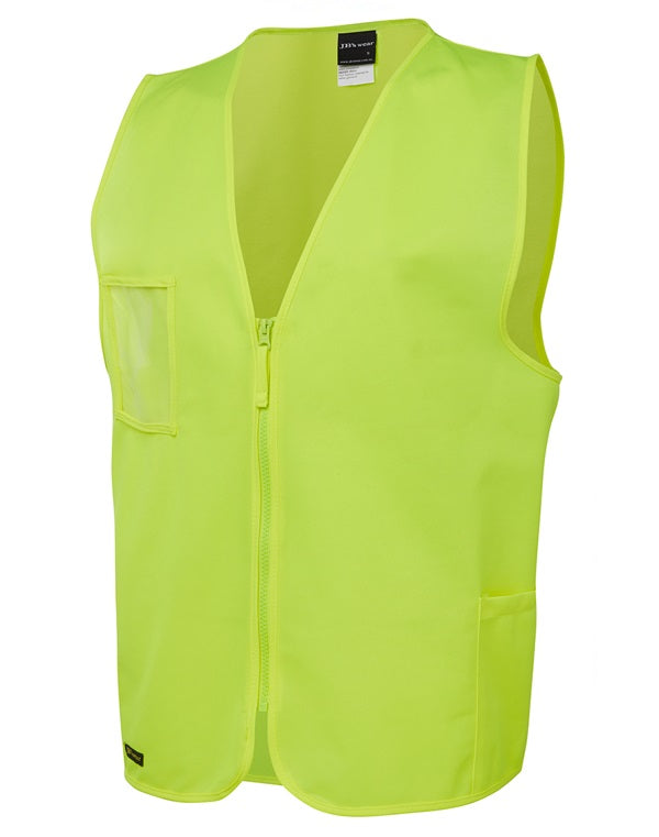 JB's Safety Zip Vest - Lime