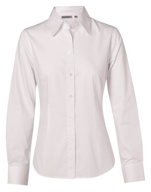 AIW Women's L/S PC Shirt - White