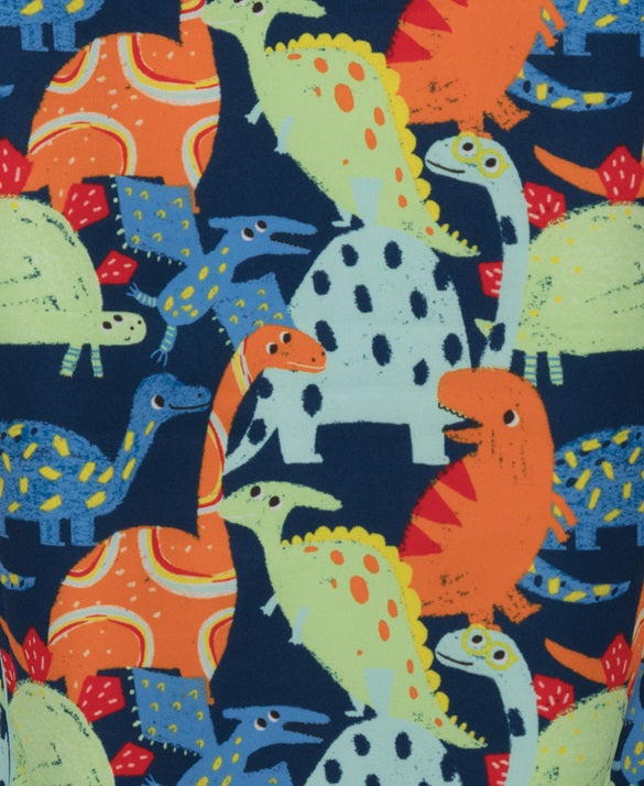 JB's Ladies Printed Scrubs Top - Dino