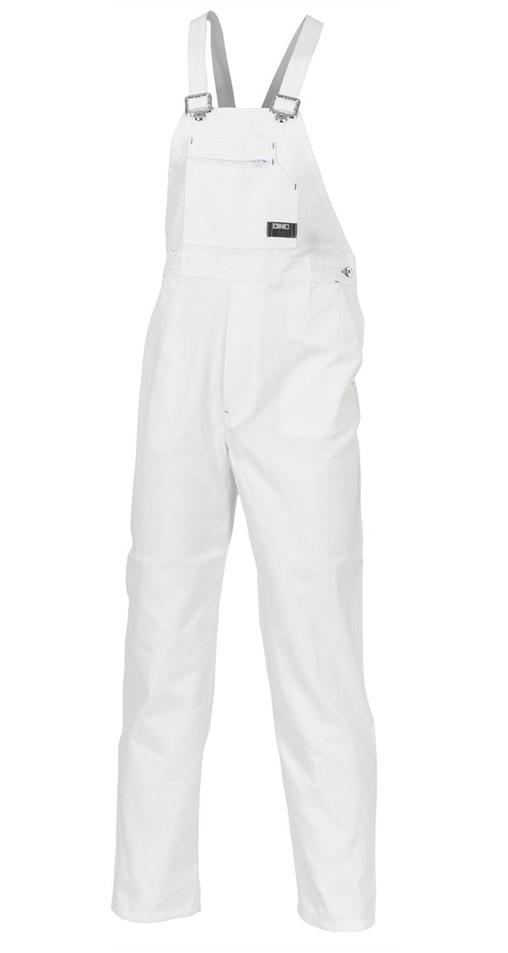 DNC Bib and Brace Overall - White