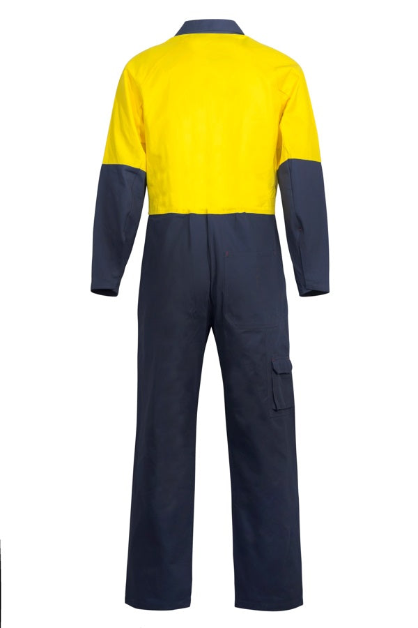 NCC Two Tone Coverall - Yellow