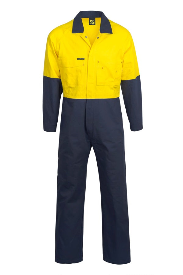 NCC Two Tone Coverall - Yellow