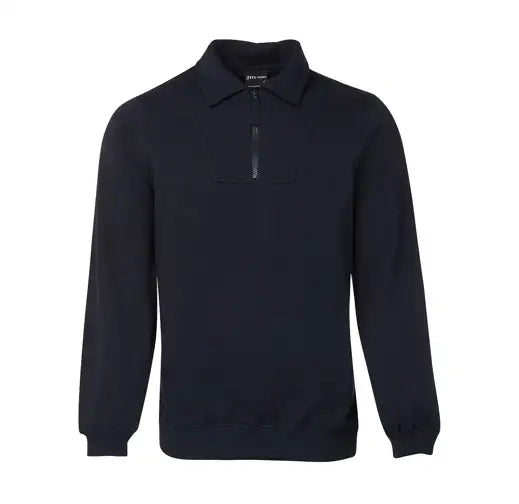 Half_Zip_ Fleecy_Navy