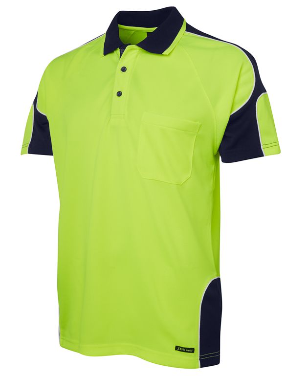 jbs arm panel polo yellow