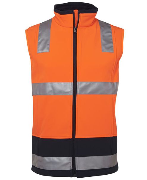 jbs day and night softshell vest orange